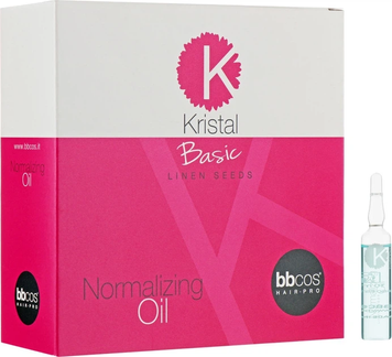 KRISTAL BASIC масло в ампулах заспокоююче для пошкодженого, сухого та фарбованого волосся 12х10 м BNO фото
