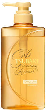 Восстанавливающий шампунь "Shiseido TSUBAKI shampoo Premium Volume & Repair" 490ml ST01 фото