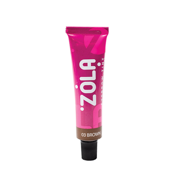 ZOLA Краска для бровей с коллагеном Eyebrow Tint With Collagen 03 Brown 1 5313 фото