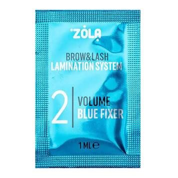 ZOLA Color Lab у САШЕ 02 Volume Blue Fixer 1ml 1ШТ. (шт.) 5676 фото