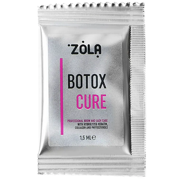 ZOLA Ботокс для брів і вій і САШЕ BOTOX Cure 1,5 мл. 1ШТ. (шт.) 4941 фото