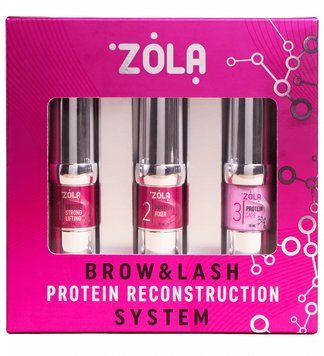 ZOLA Набір для ламінування Brow&Lash Protein Reconstruction System Р 5173 фото